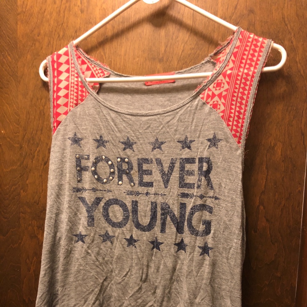 Distressed Tank Top